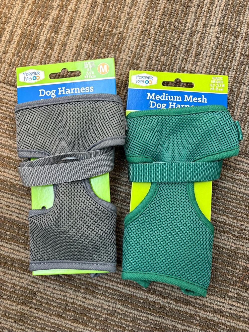 Set of 2 Forever Pals Dog Harness for Medium Sized Dogs